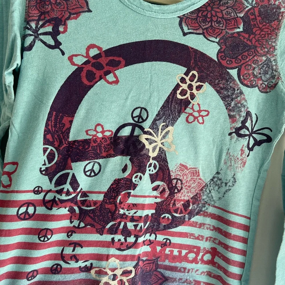 Y2K Mudd Hooded Longsleeve Tee - Picture 2 of 4